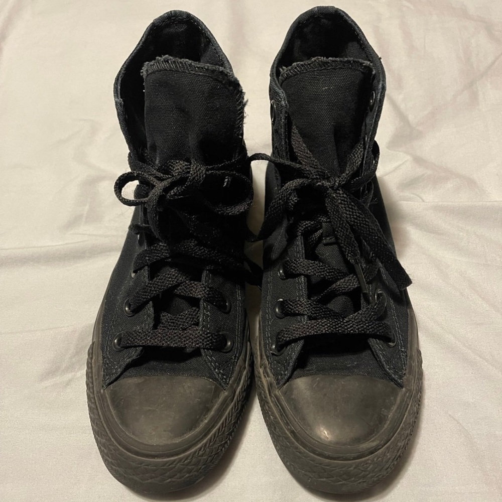 black high top Converse